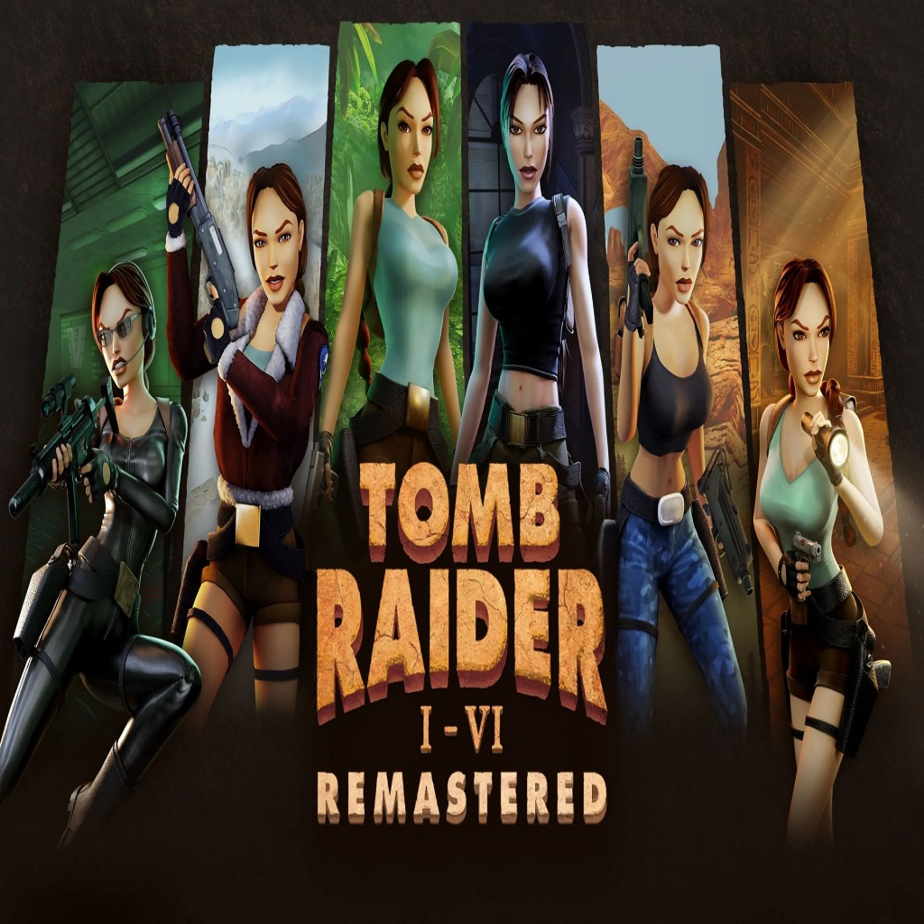 اکانت قانونی Tomb Raider I-VI Remastered برای PS5 & PS4